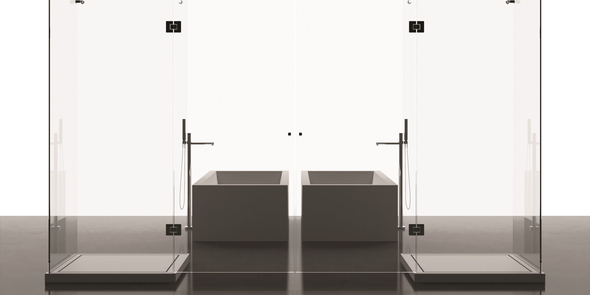 Moma Design Ванна из Corian 1800х800х500 Square белая SQ0301800 - Вид №3