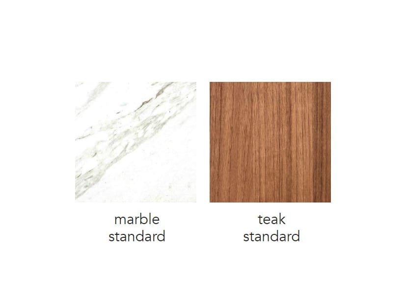 Мраморный круглый низкий журнальный столик Kettal ARCH-00001272 - Вид №2