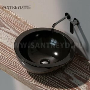 FT50L9017 Накладная раковина на столешницу  круглая Ceramica Flaminia Fonte