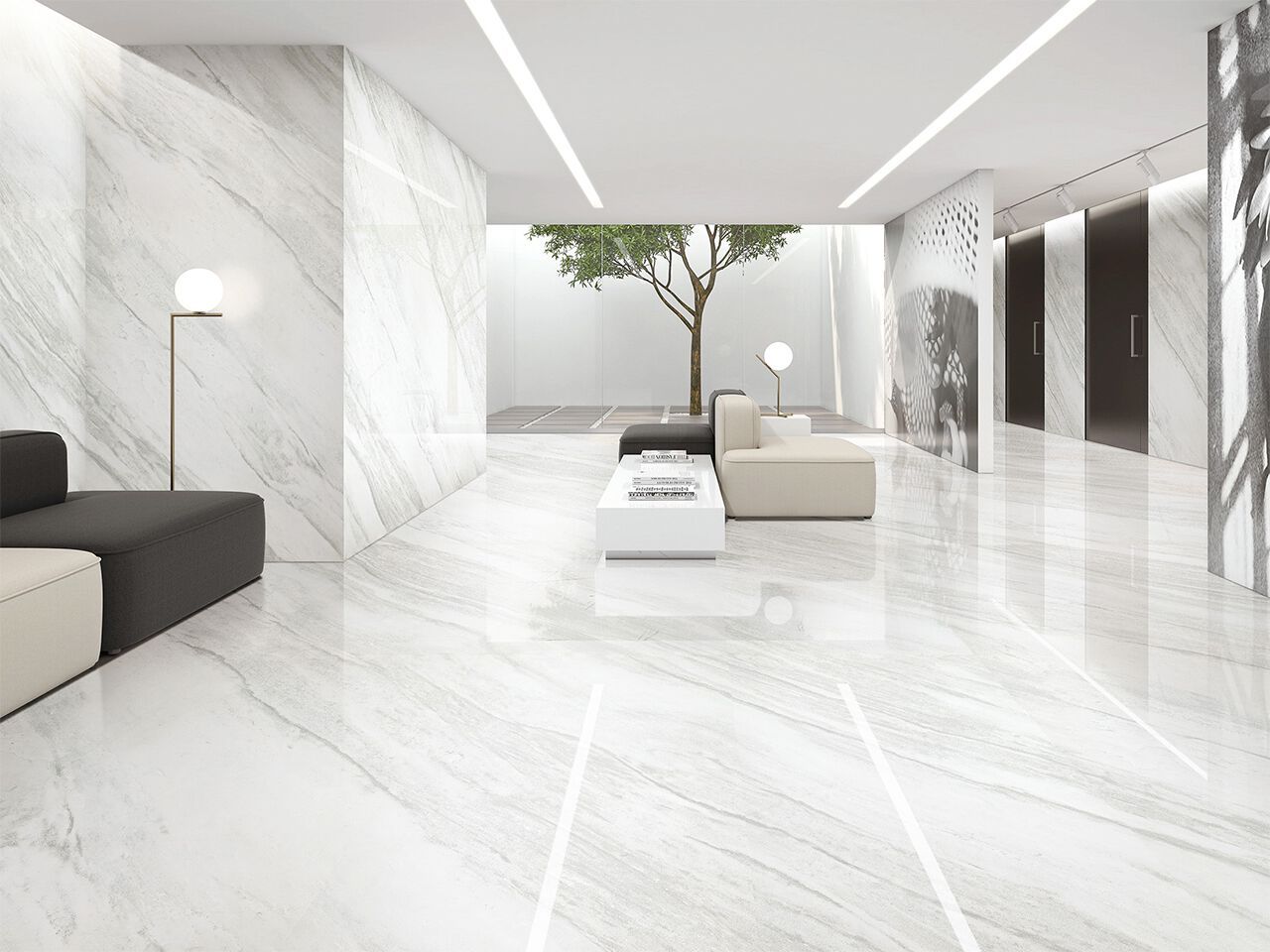 Мраморный пол / покрытие GANI MARBLE TILES BARDIGLIO ARCH-00101018 - Вид №2