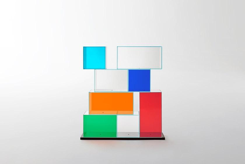 Glas Italia Модульный книжный шкаф из стекла sun-id-1459090 - Вид №1