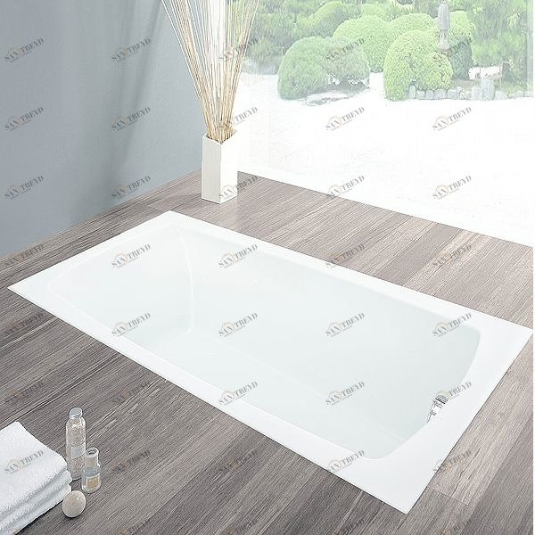 Ванна встраиваемая LARGO 180х80 см с аэромассажем Deluxe HOESCH 3696