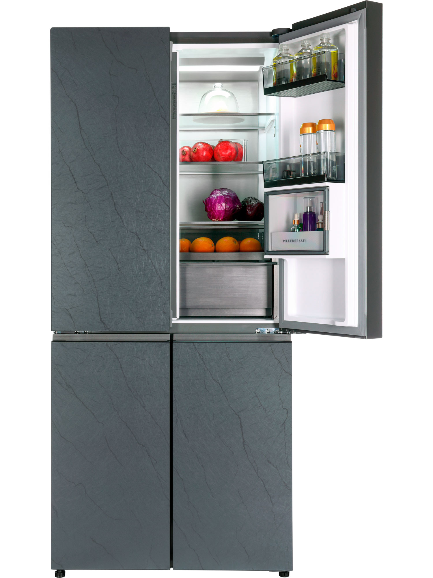 9168754 Холодильник многодверный   HIBERG RFQ-610G GS inverter серый STDN-0085624 - Вид №5