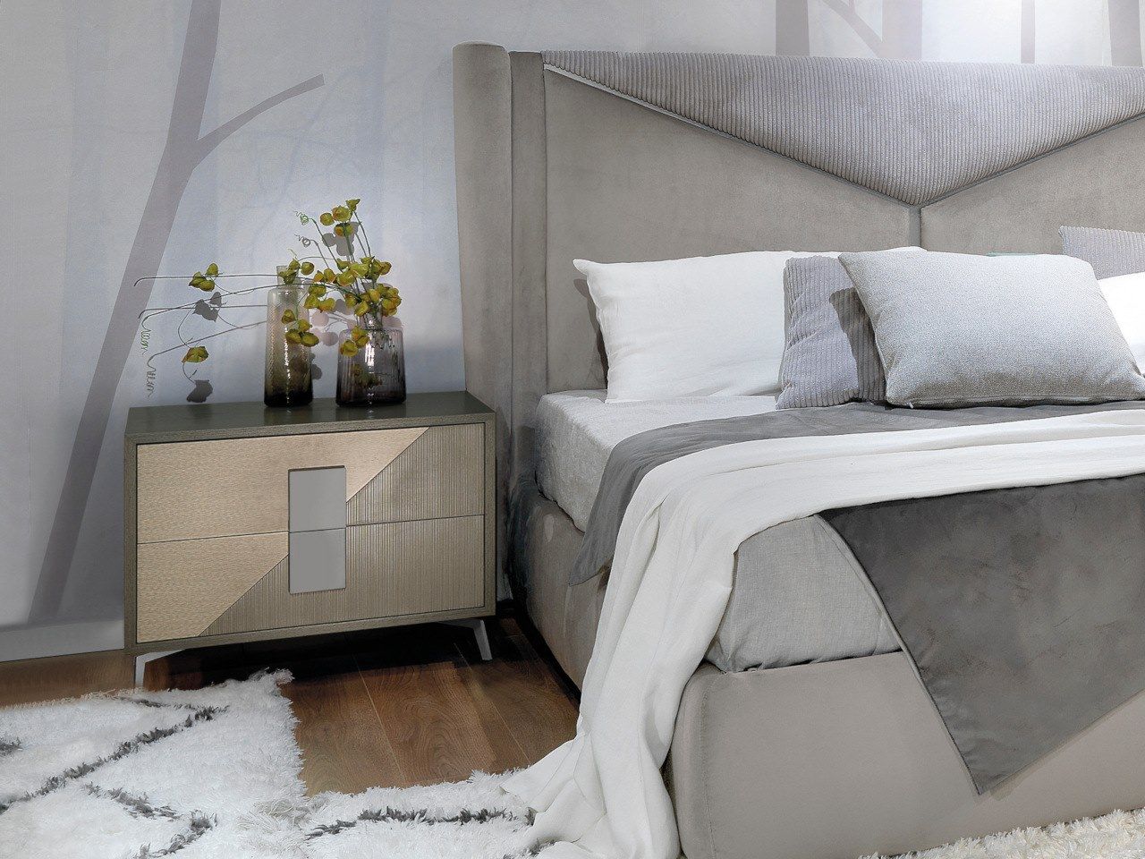 Деревянная тумбочка с ящиками CASA +39 Morfeo ARCH-00028049 - Вид №3