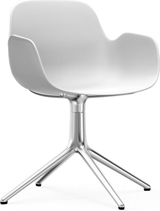 606100 Кресло Swivel 4L Alu White Normann Copenhagen Form