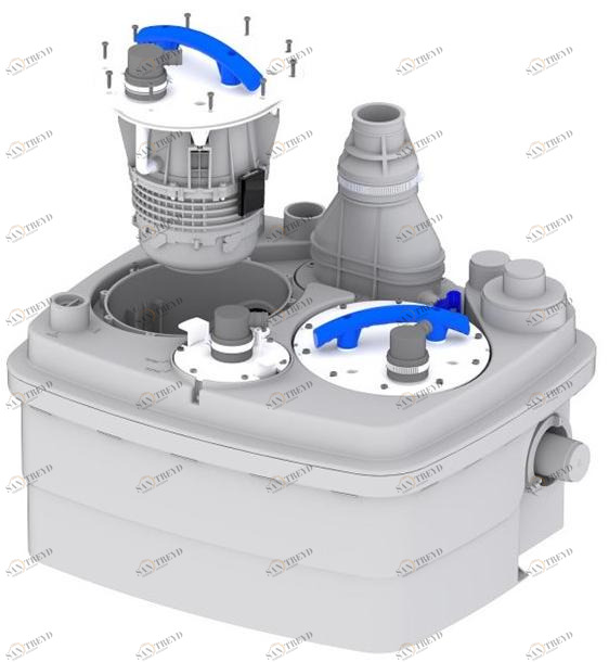 Sanitrit Подъемная станция для чистой и темной воды  Sq2pro 