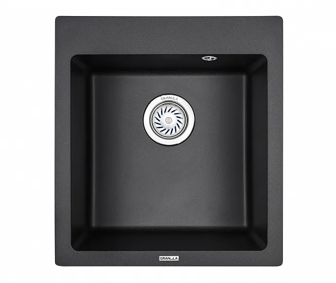 4651, ЧЁРНЫЙ, кухонная мойка, кварц