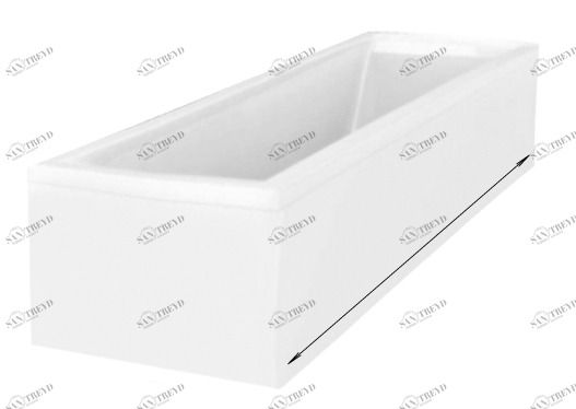 Панель фронтальная ALPEN 140x52 AFP0140N