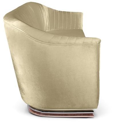 KOKET 3-х местный бархатный диван Mia sun-id-1409728 - Вид №2