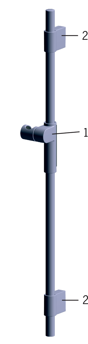 Oras 431 Душевой комплект 431 Hydractiva Style Хром  - Вид №4