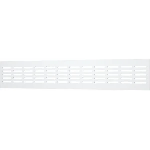 Вентиляционная решетка ERA DP AL 480×80 мм с двойным потоком 89424839