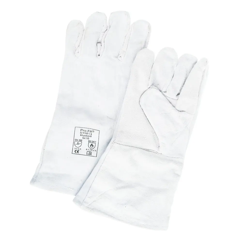 Перчатки сварщика из яловой кожи KWB 10 9311-40, размер XL STLM-2199148