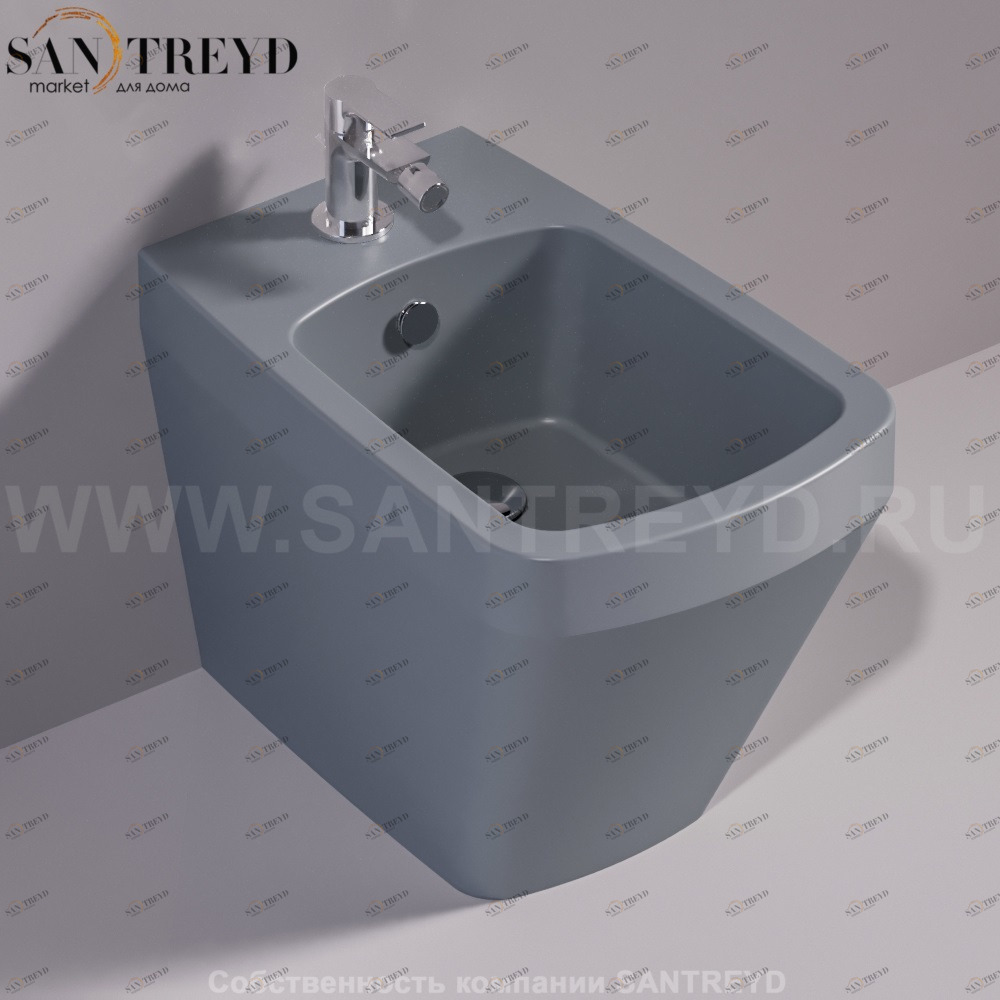 BB04CEMENTOMATT Биде напольное Baden Baden Simas