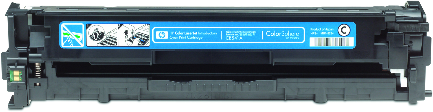 CB541A color laserjet cyan print cartridge HP Santreyd  - Вид №2