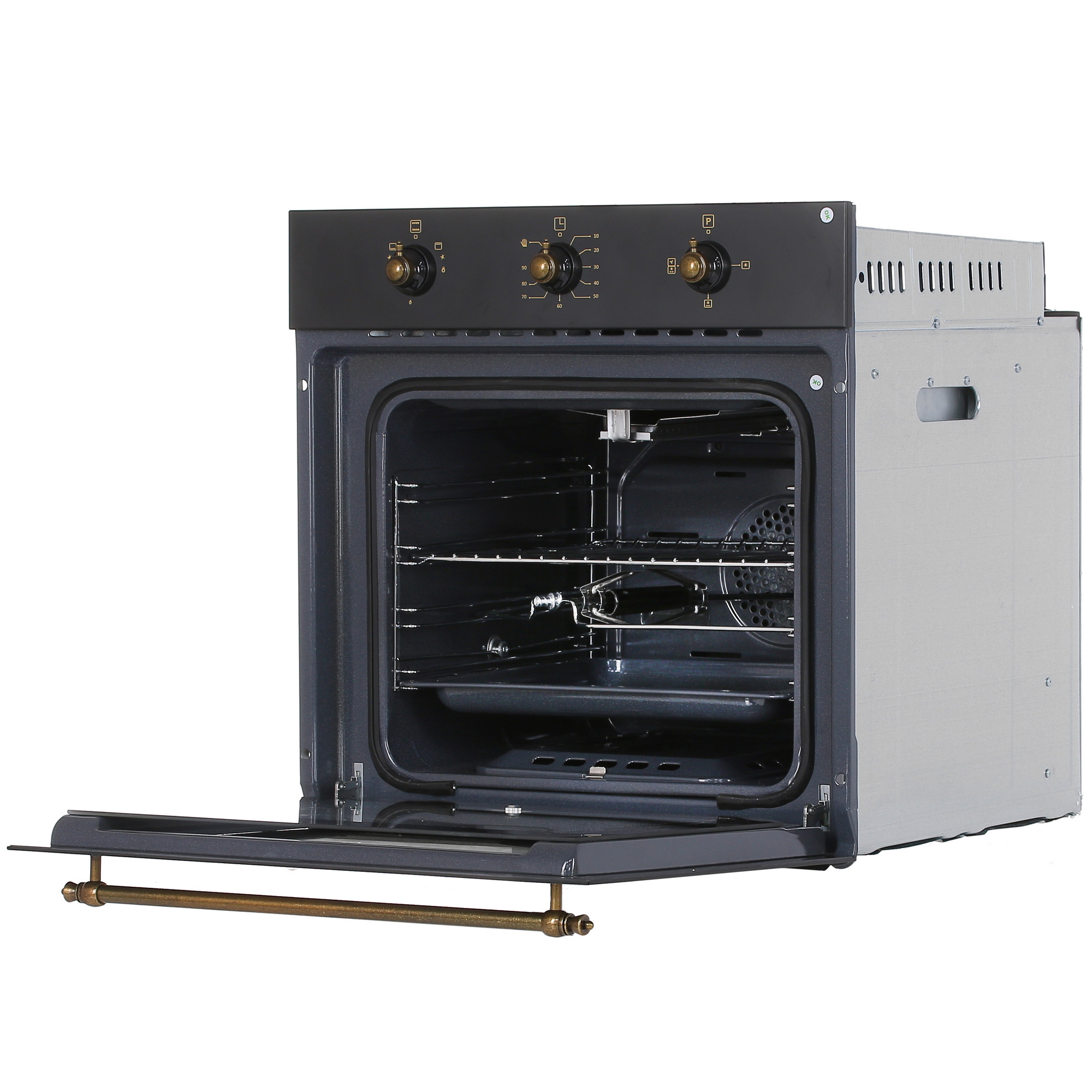 8167765 Газовый духовой шкаф MBS DG-607BL STDN-0042925 - Вид №4