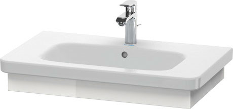 DS608105252 Подвесная раковина настенная овальная Duravit Durastyle белая - Вид №2