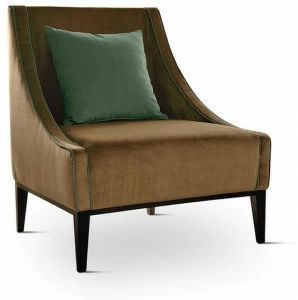 Domingo Salotti Мягкое кресло со съемной обивкой из ткани в современном стиле по контракту Sikka