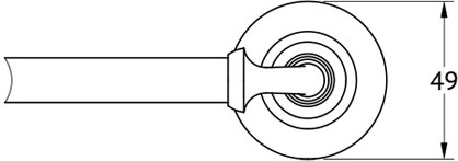STI 512 Штанга для полотенца 40 cm 3SC STILMAR ANTIQUE BRONZE Treesseci 3SC - Вид №1