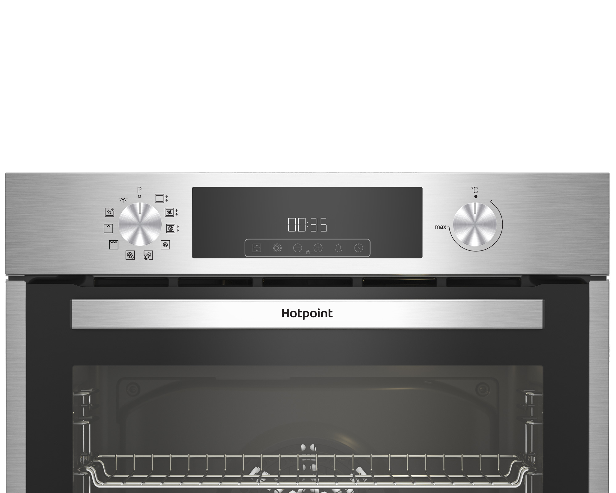 9106627 Электрический духовой шкаф Hotpoint FE8 824 H IX серебристый STDN-0083608 - Вид №2