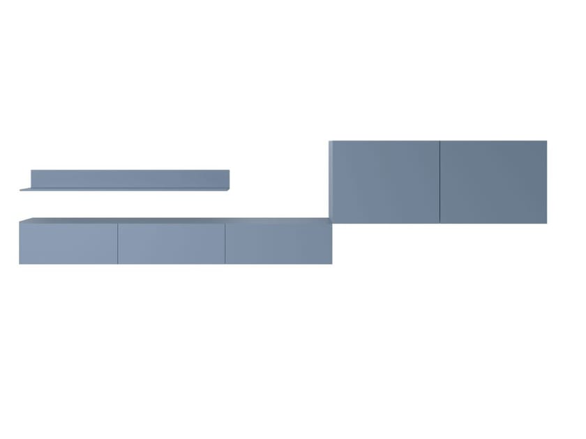 Модульная стена установленная оборудованная стена CAPPELLINI UNI SYSTEM ARCH-00136486