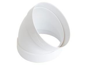 Кривая 45° для круглой трубы