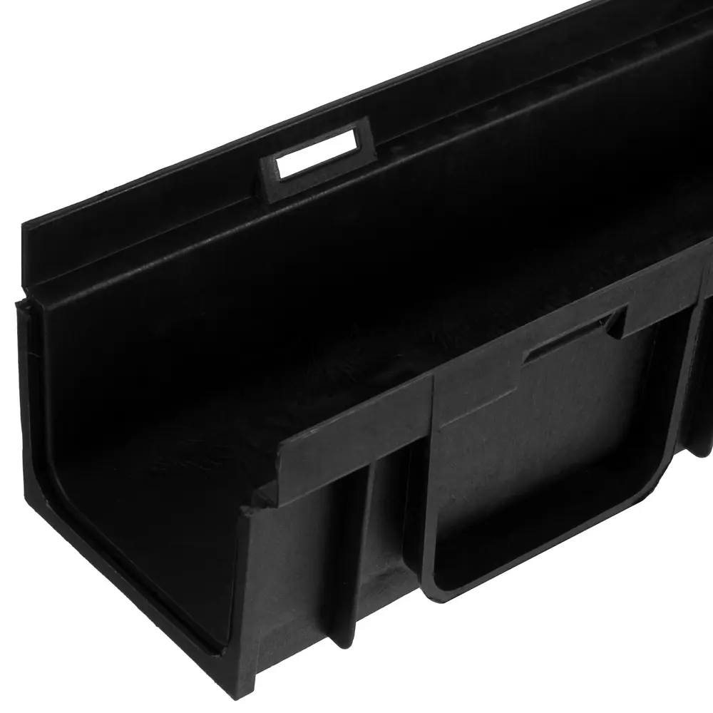 Лоток пластиковый с пластиковой решёткой 1000х115х95 мм GIDROLICA STLM-2103200 - Вид №2