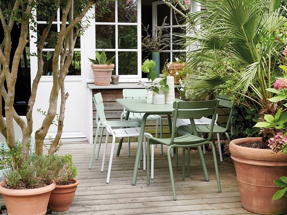 Алюминиевый штабелируемый садовый стул Fermob Luxembourg ARCH-00066537 - Вид №2