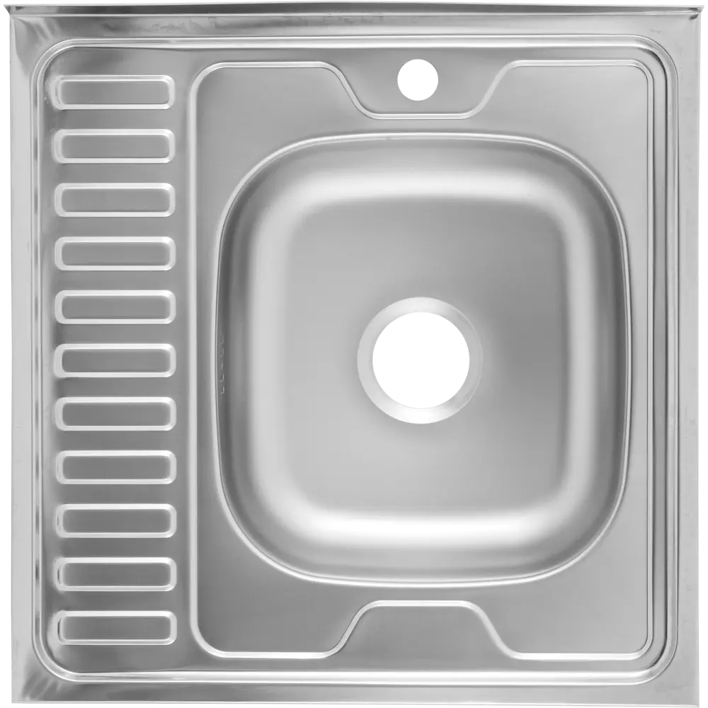 KROMRUS Мойка кухонная накладная S-209 с сушильной зоной 85321914 Мойка накладная STLM-0061352 - Вид №2
