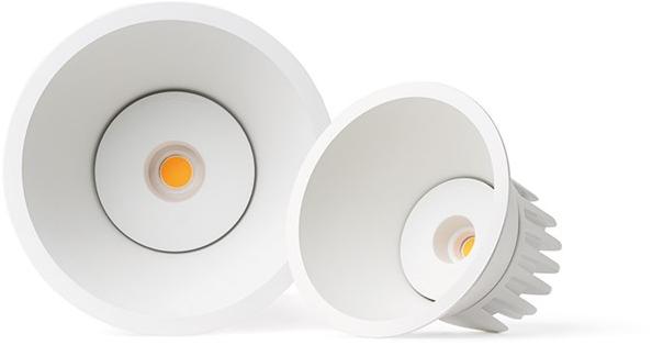 Arkoslight Круглый встраиваемый светодиодный светильник из алюминия Lex eco sun-id-1406837 - Вид №3