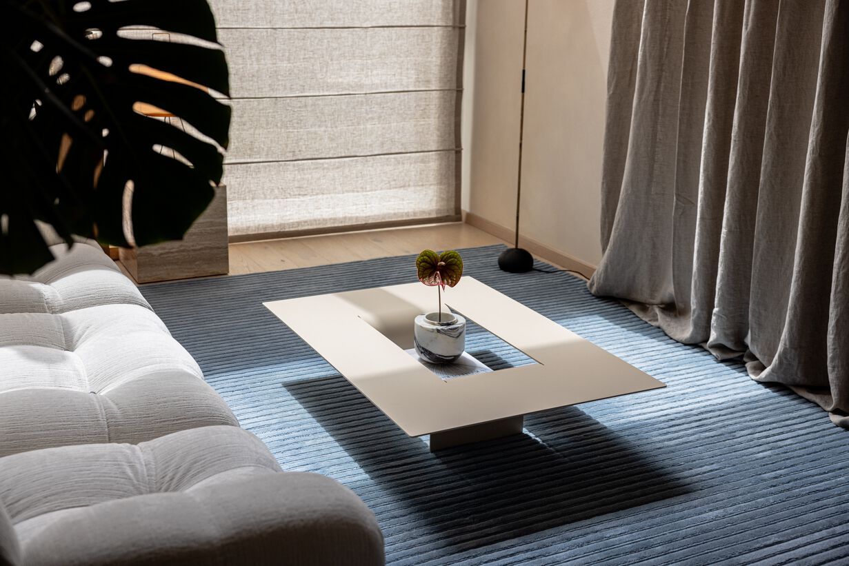 Низкий журнальный столик из листового металла Metallbude CUT ARCH-00111188 - Вид №85