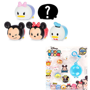 5862Q Фигурка коллекционная 5 шт в упаковке с капсулой-брелком Tsum Tsum