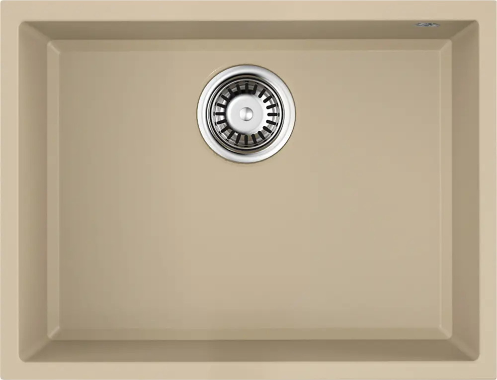 98299409 Кухонная мойка OMOIKIRI Tedori 54-U-CH 55x42см искусственный гранит/шампань STLM-0864922