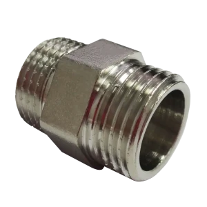 Латунный ниппель Valfex 1/2" с никелевым покрытием для систем водоснабжения 84505562