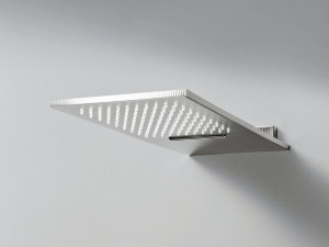 Латунная прямоугольная настенная насадка для душа с водопадом