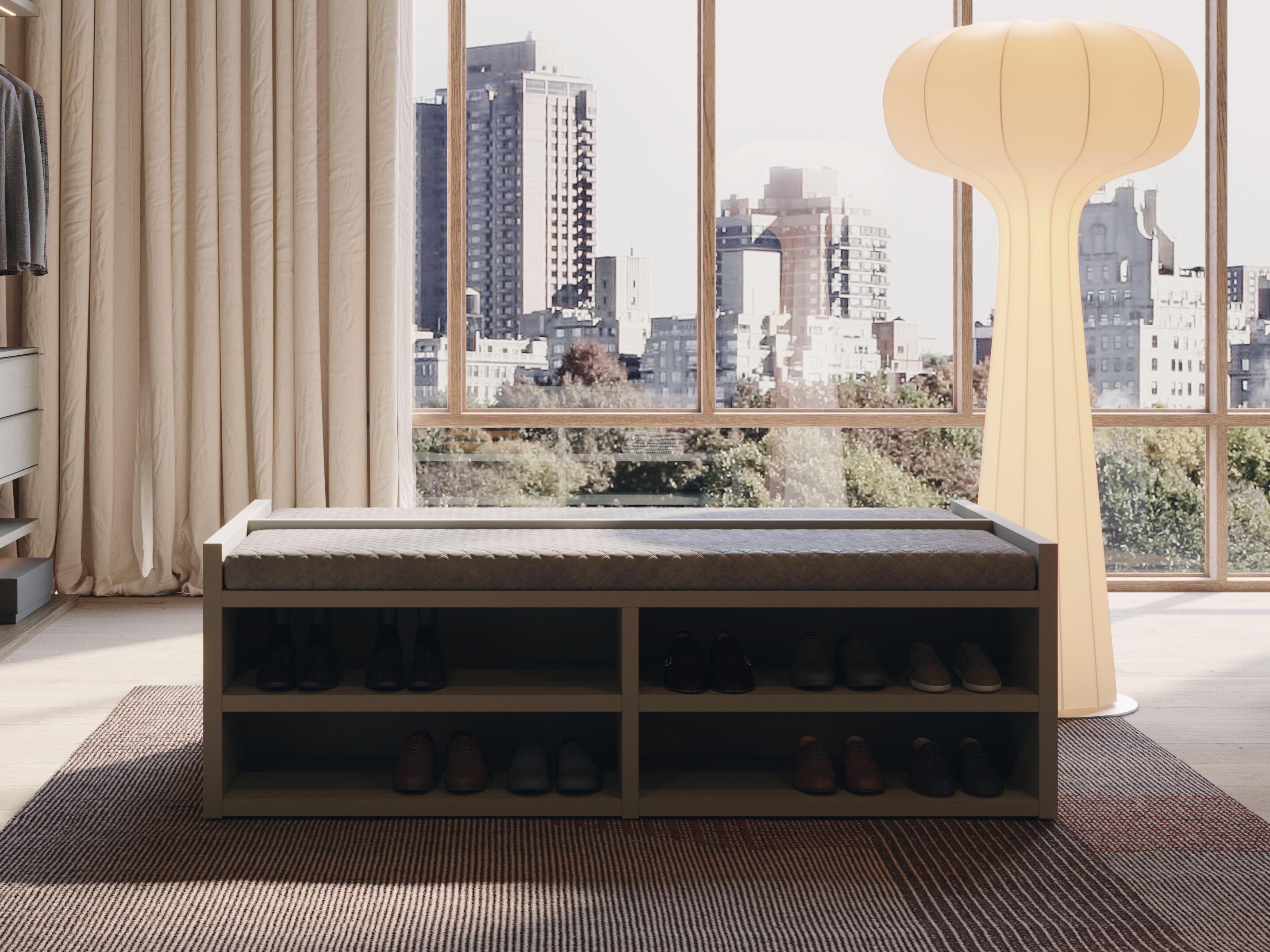 Стойка для обуви / скамья Giessegi богини красоты ARCH-00006413 - Вид №1