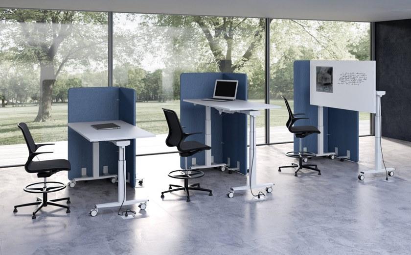 IBEBI Регулируемый по высоте стол на колесиках Telemaco sun-id-1414296 - Вид №11