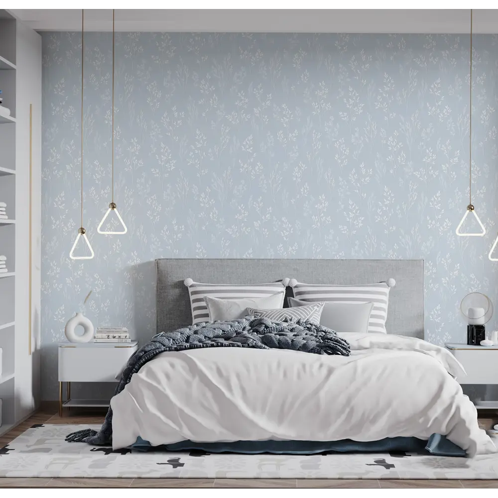 Обои флизелиновые New Age Lakritsa голубые 1.06 м NA9056-23 STLM-2114566 - Вид №2