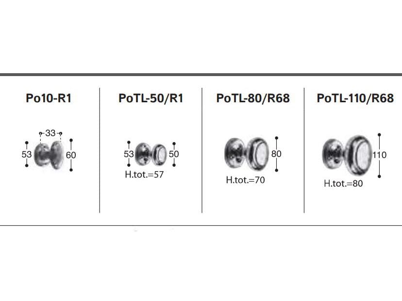 Бронзовая дверная ручка GIARA ART DESIGN-BRONZE Овальный ARCH-00094598 - Вид №6