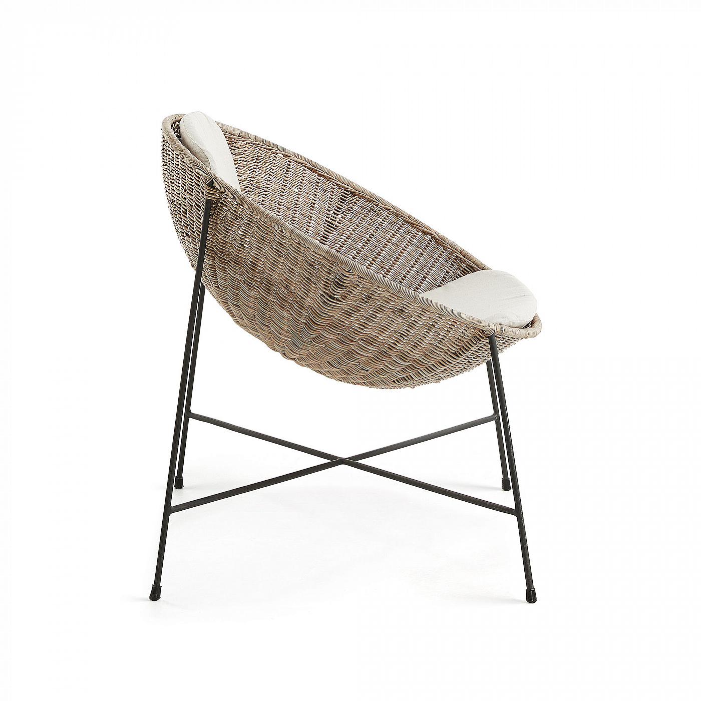 067811 Кресло Kathryn ротанг La Forma Catty  - Вид №3