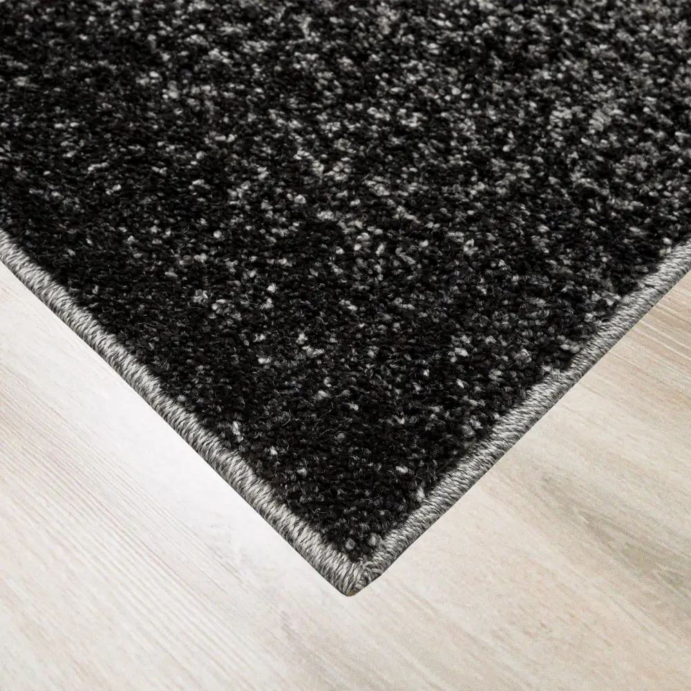 Ковер полипропилен Флоу L002 100x200 см цвет темно-серый MERINOS STLM-2203737 - Вид №1