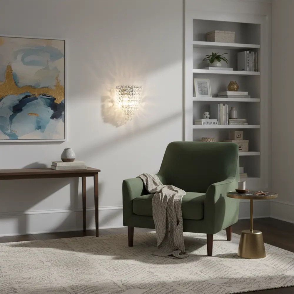 Светильник бра настенный Estares Diona цвет хром STLM-2167957 - Вид №4