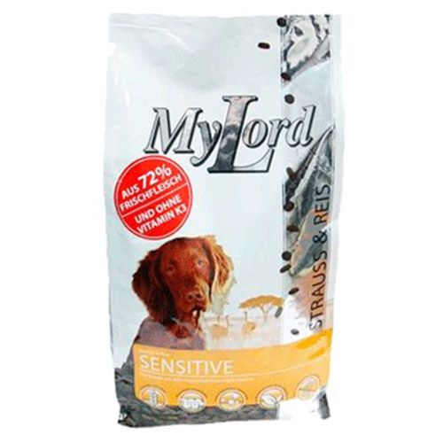 ПР0015133 Корм для собак My Lord Премиум Gold Sensitive Страус, рис сух. 2,5кг Dr. ALDER`s 