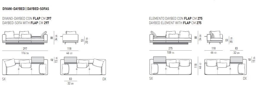 Minotti Модульный тканевый диван Connery sun-id-1465337 - Вид №20