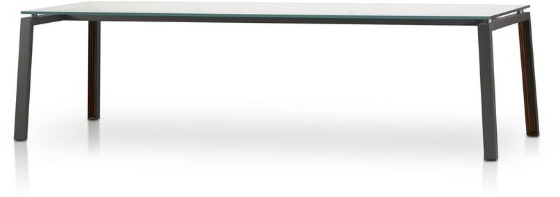 Porro Прямоугольный стол из железа и стекла sun-id-1363828 - Вид №2
