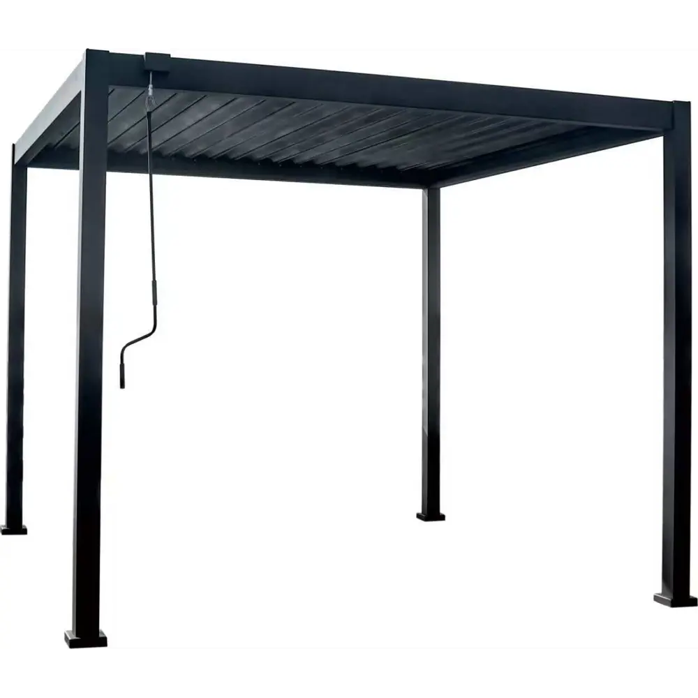 Пергола 3x3x2.5 м темно-серый Santreyd BIOCLIMATIC-S STLM-2187917