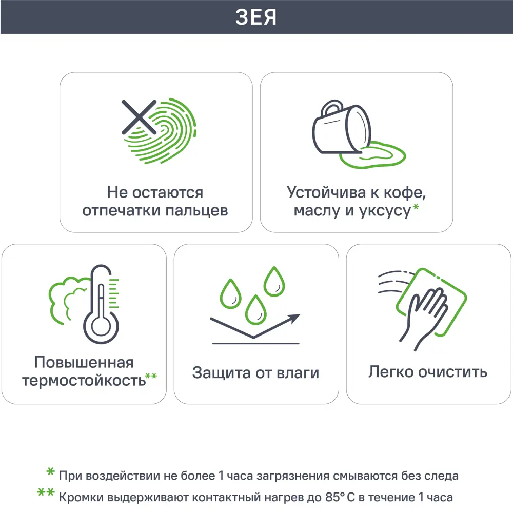 Фальшпанель DELINIA ID Зея для кухонного гарнитура 58×76.8 см 86910873 STLM-0871473 - Вид №2