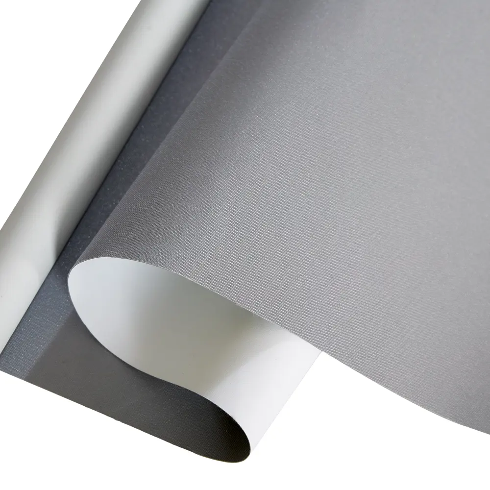 Штора рулонная блэкаут KREAFORTA Vorga 110x190 см серая STLM-2135965 - Вид №4