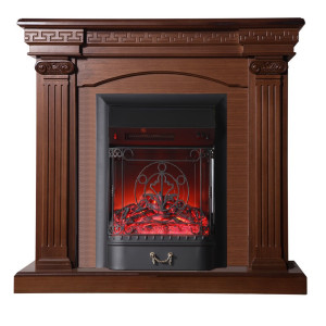 90725361 Афина очаг Magestic Black (BLT-999A-3/Black) 1700Вт цвет темный дуб Каминокомплект STLM-0356974 INTER FLAME