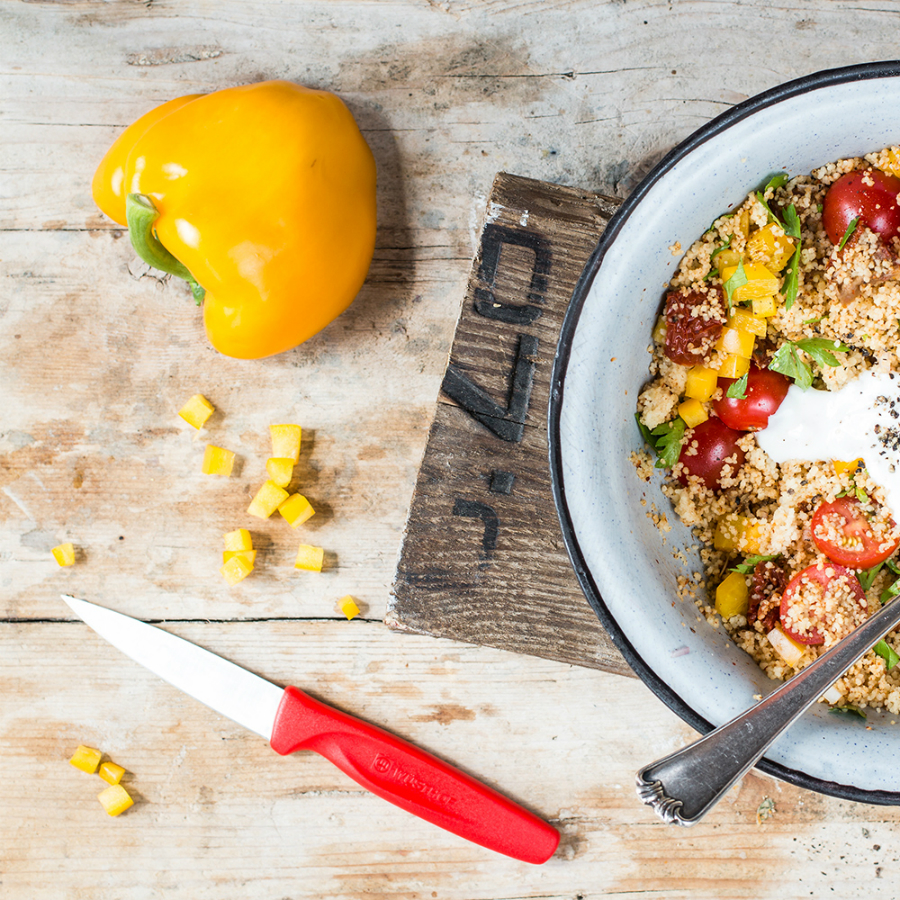 Нож для чистки овощей Sharp Fresh Colourful, 8 см, зеленая рукоятка WUESTHOF W3043G - Вид №1