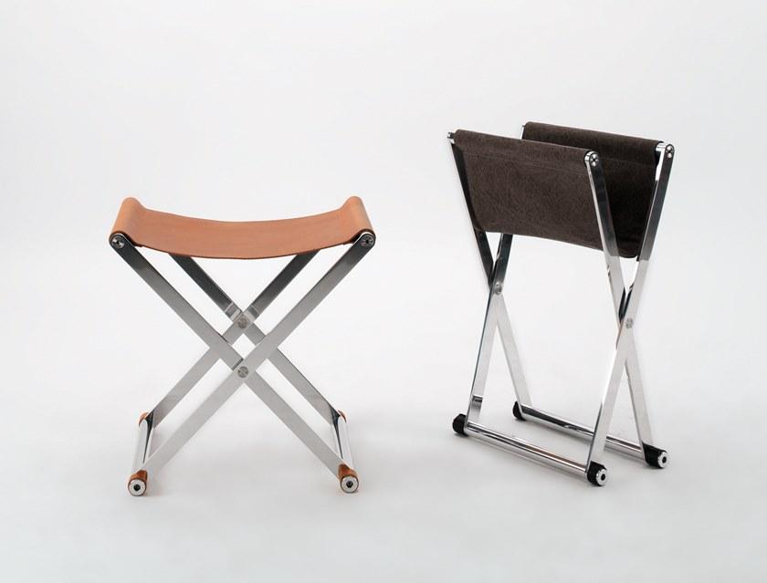 ManifestoDesign Складной кожаный табурет Andrea sun-id-1457918 - Вид №2